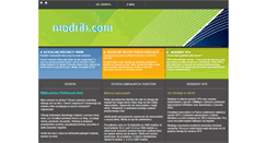 Desktop Screenshot of modrih.com